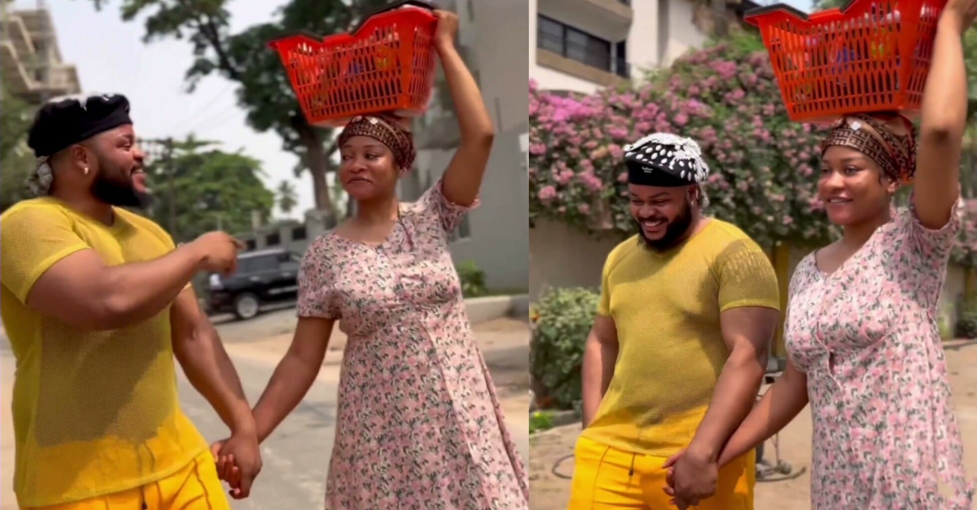 “They look good together” – Fans gush over viral video of Phyna and WhiteMoney playing lovers’ role